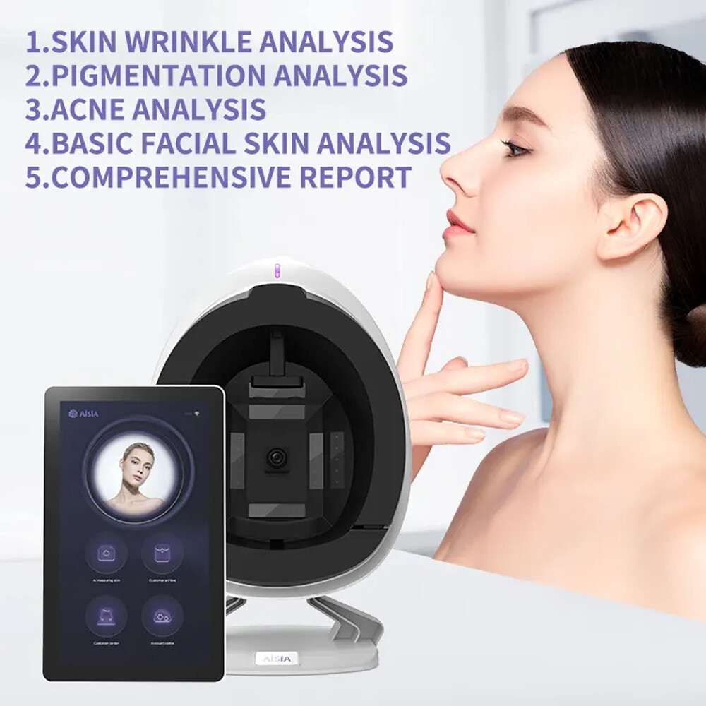 Portable Smart 3D Scanner Camera Device Facial Test Skin Analyzer Machine