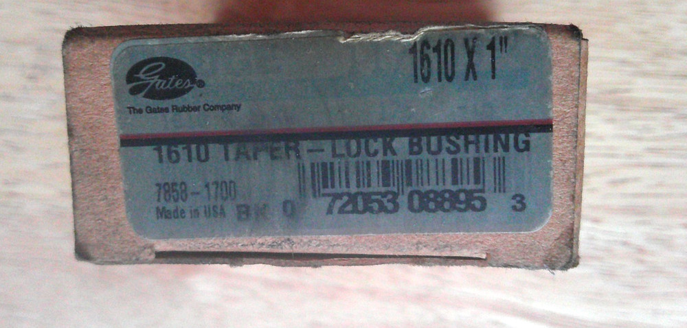 *NEW* GATES 1610 - 1" Taper Lock Bushing