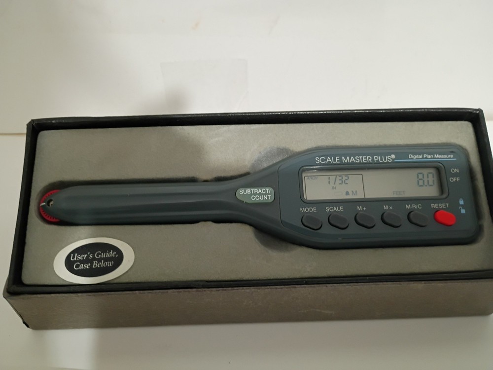 Calculated Industries Scale Master Plus 3391 Digital Plan Measure Case