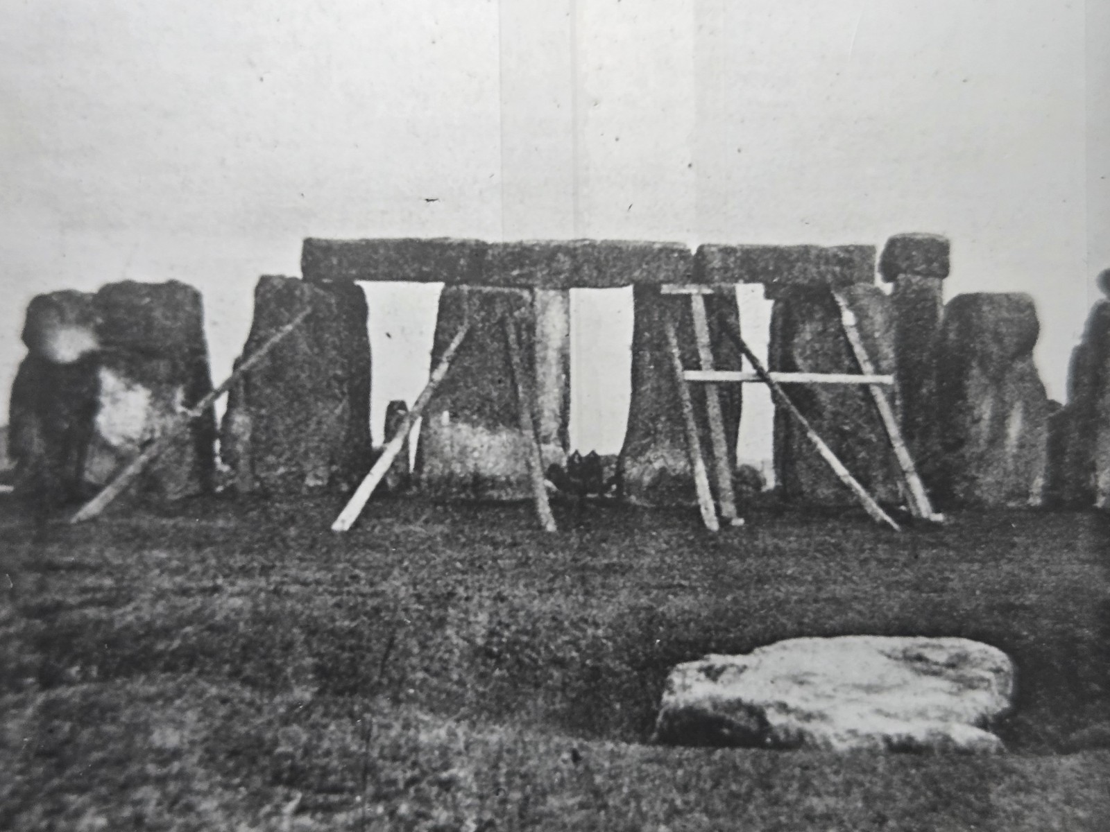 5 Antique Stonehenge Magic Lantern Slides - GWW Photographer - Glass Slides