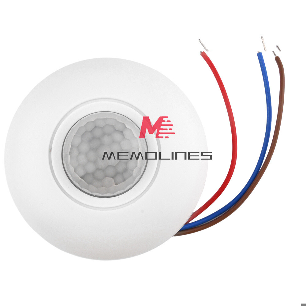 AC85-265V Infrared PIR Motion Induction Sensor Switch For LED Ceiling Light