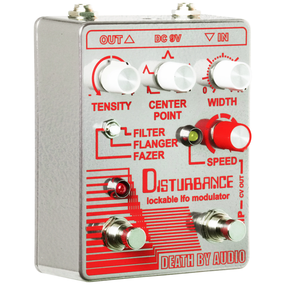 Death by Audio Disturbance Lockable LFO Modulator Filter / Flanger / Phaser Guit