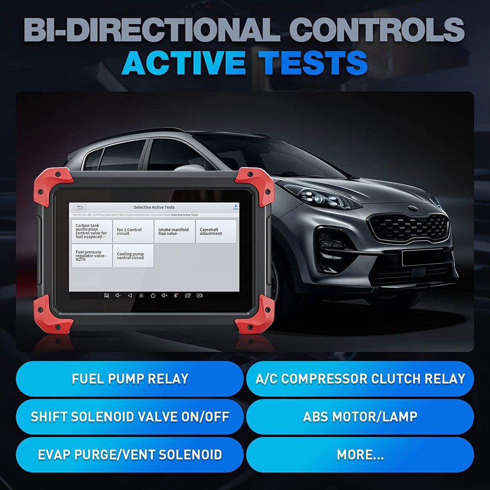 XTOOL D7 Auto Bidirectional Scanner Full System Diagnostic Key Pr0gramming Tool