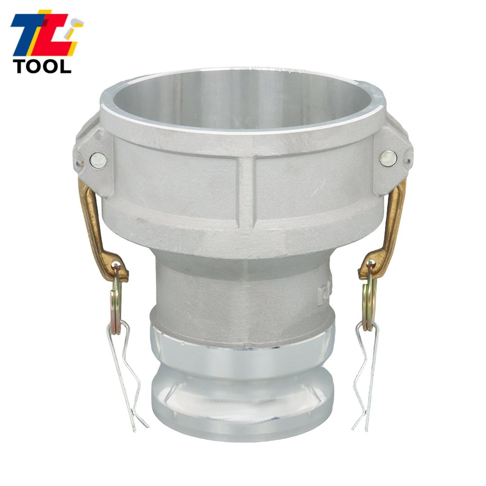 Type DA 4" to 3" Aluminum Camlock Reducing Coupling, Grooved