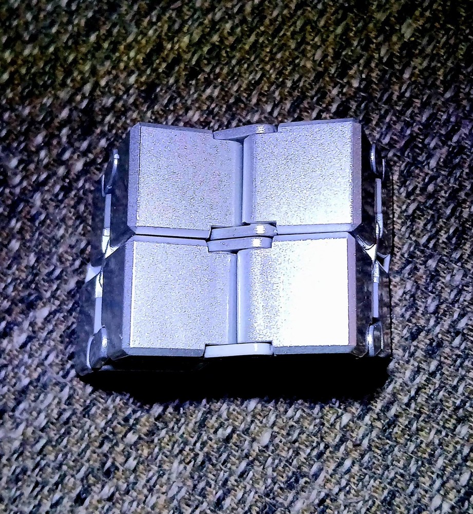 Aluminum Infinity Cube Fidget