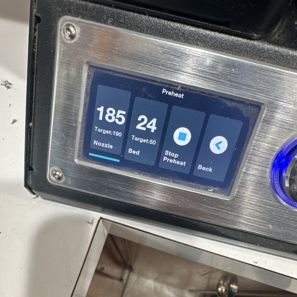 Monoprice MP Select Mini 3D Printer V2 E3D Edition 21711 Touchscreen Controls