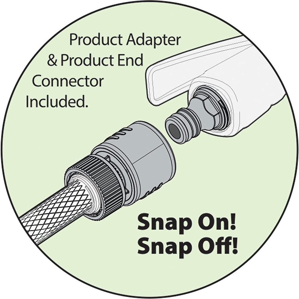 65156AMZ Small Metal Multi Pattern Nozzle