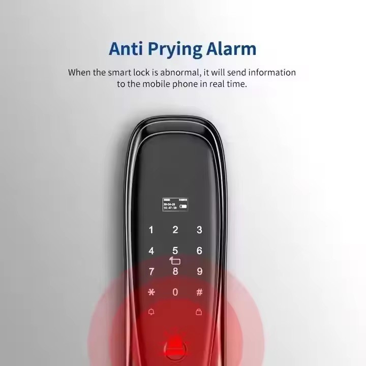 Tuya WiFi Smart Door Lock Fingerprint RFID Card Password Keyless Waterproof