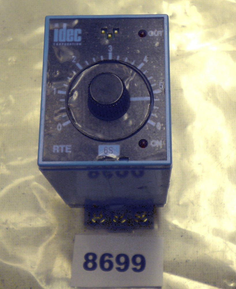 IDEC Timing Relay RTE-BS1 0-6 24VDC