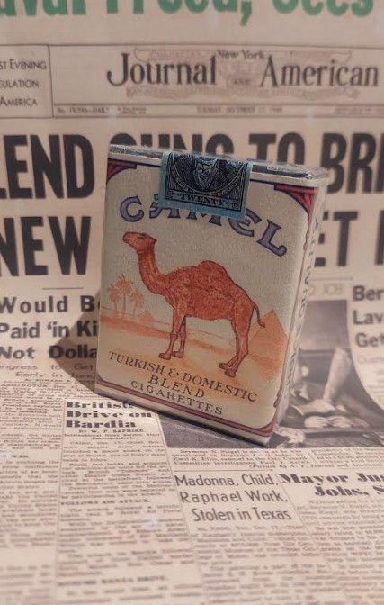 American WW2 Camel Cigarettes- 1942 issue repro - NO TOBACCO DUMMY PACK