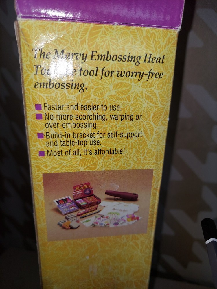 Marvy Uchida Embossing Heat Tool Model 2000 II Rubber Stamp Embossing