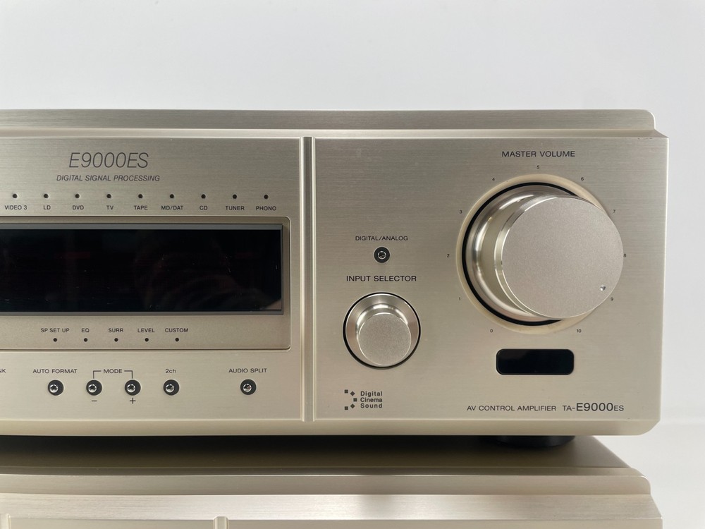 Sony N9000ES Power Amp + E9000ES ES Processor – Champagne + Remote