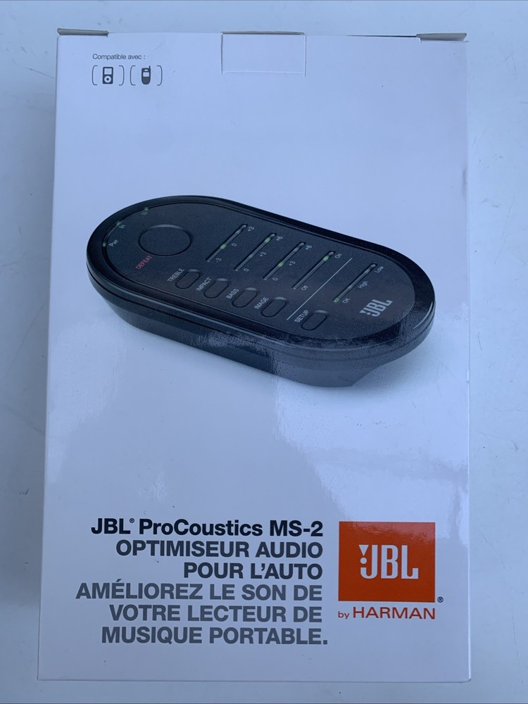 JBL MS-2 ProCoustics Car Audio Optimizer NEW!
