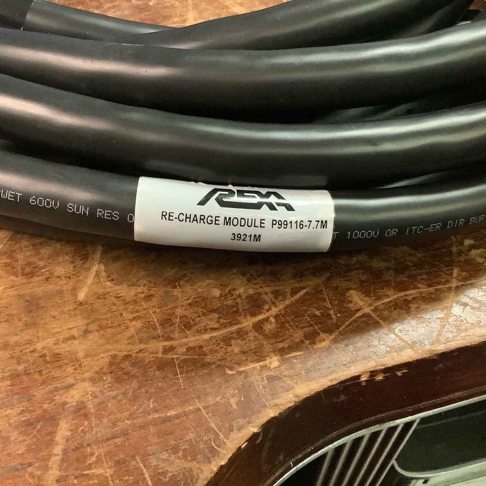 REXA P99116-7.7M 3921M Recharge Module Cable