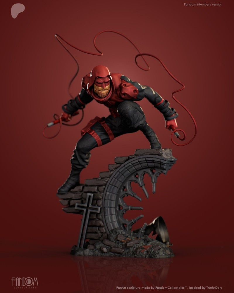Daredevil 3D Print Unpainted/Unassembled