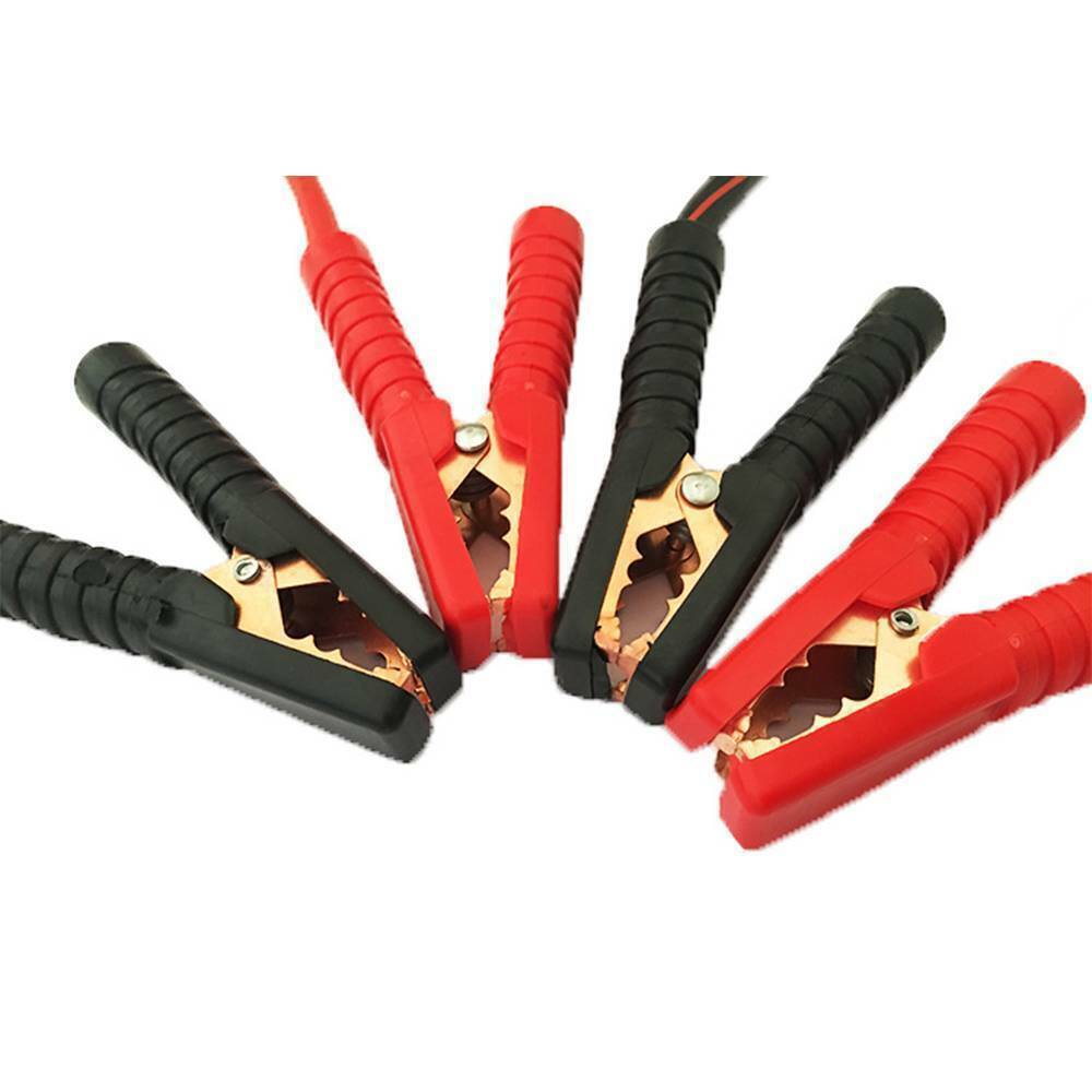 Commercial Heavy Duty 13' ft 2 Gauge Booster Cable Cables Emergency Power Jumper