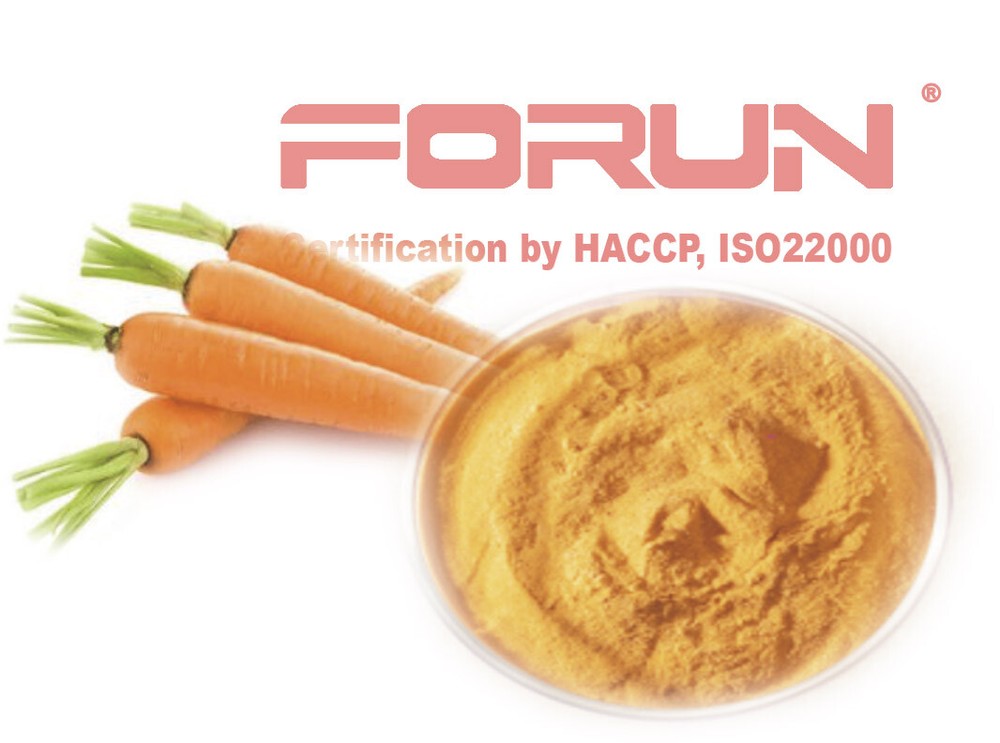 FORUN  Carrot Powder Roll Dried -Brick Red Colour