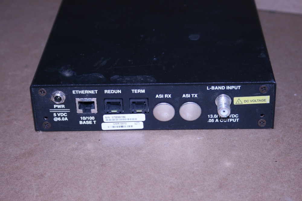 Comtech CMR-5970 DVB-S/S2 Digicast IP Media Router Satellite Modem EF Data MR-S2