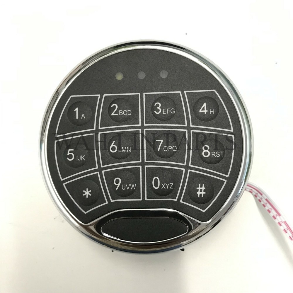 Black Keypad Gun Safe Lock Replacement With Right Hand Swingbolt Lock