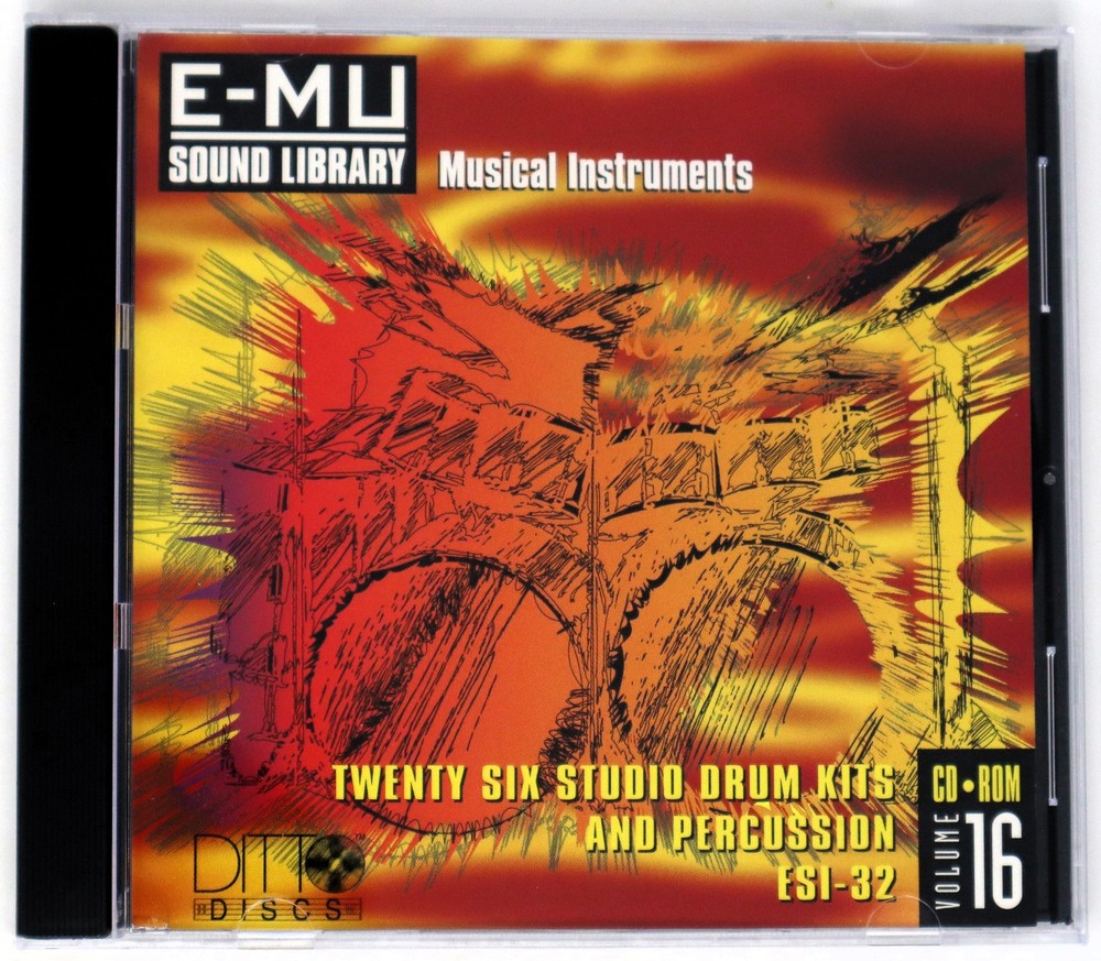 E-MU Systems Sound Library 17 26 Studio Kits Sample/Sound Library/Sampling CD
