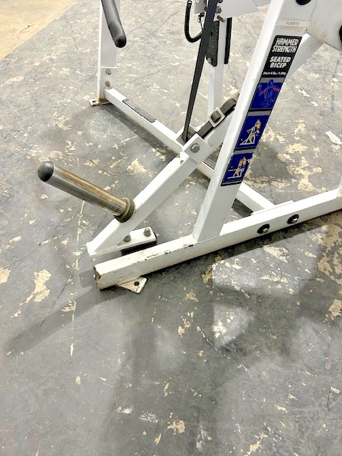 Hammer Strength | Plate Loaded Bicep Curl