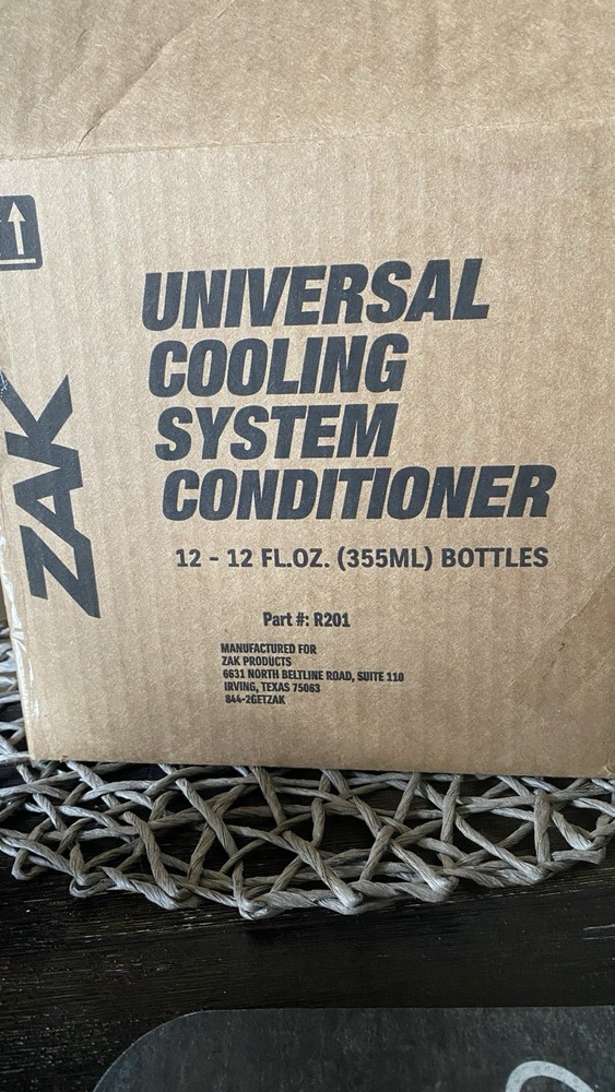 12pk Zack Universal Cooling System Conditioner R201