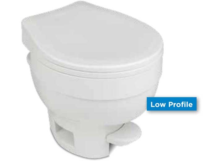 Thetford 31834 Aqua-Magic VI Low Profile RV Toilet – Parchment