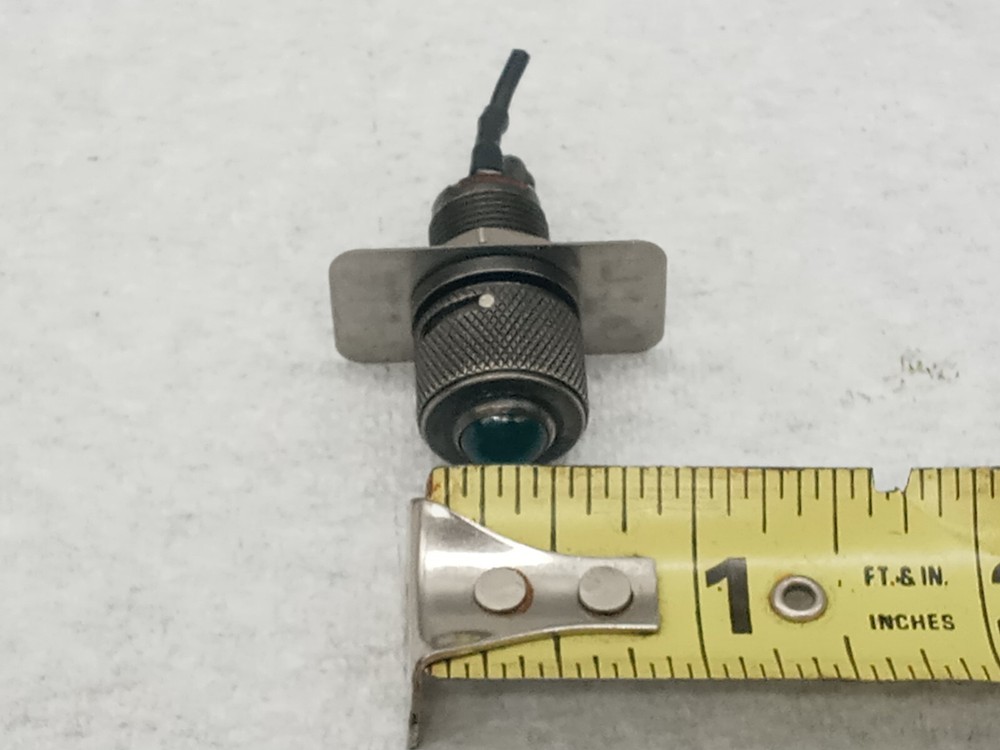 1 Green pilot light aviation 28VOLT DIM - BRIGHT