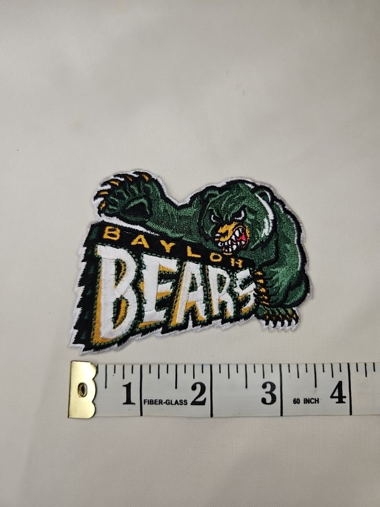 Baylor Bears Iron On Embroidered Patch
