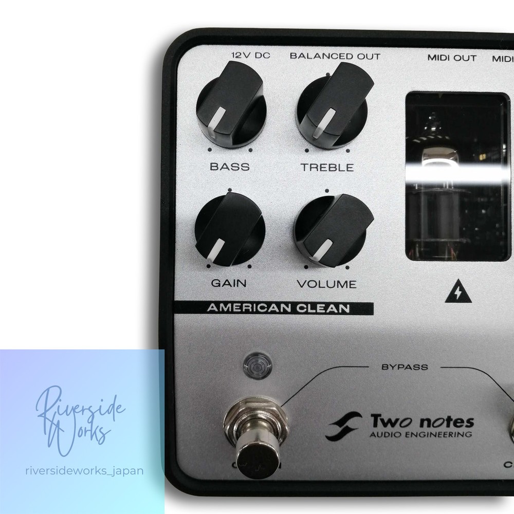TWO NOTES Effect Pedal REVOLT GUITAR ANALOG AMP SIM - Versatile JP