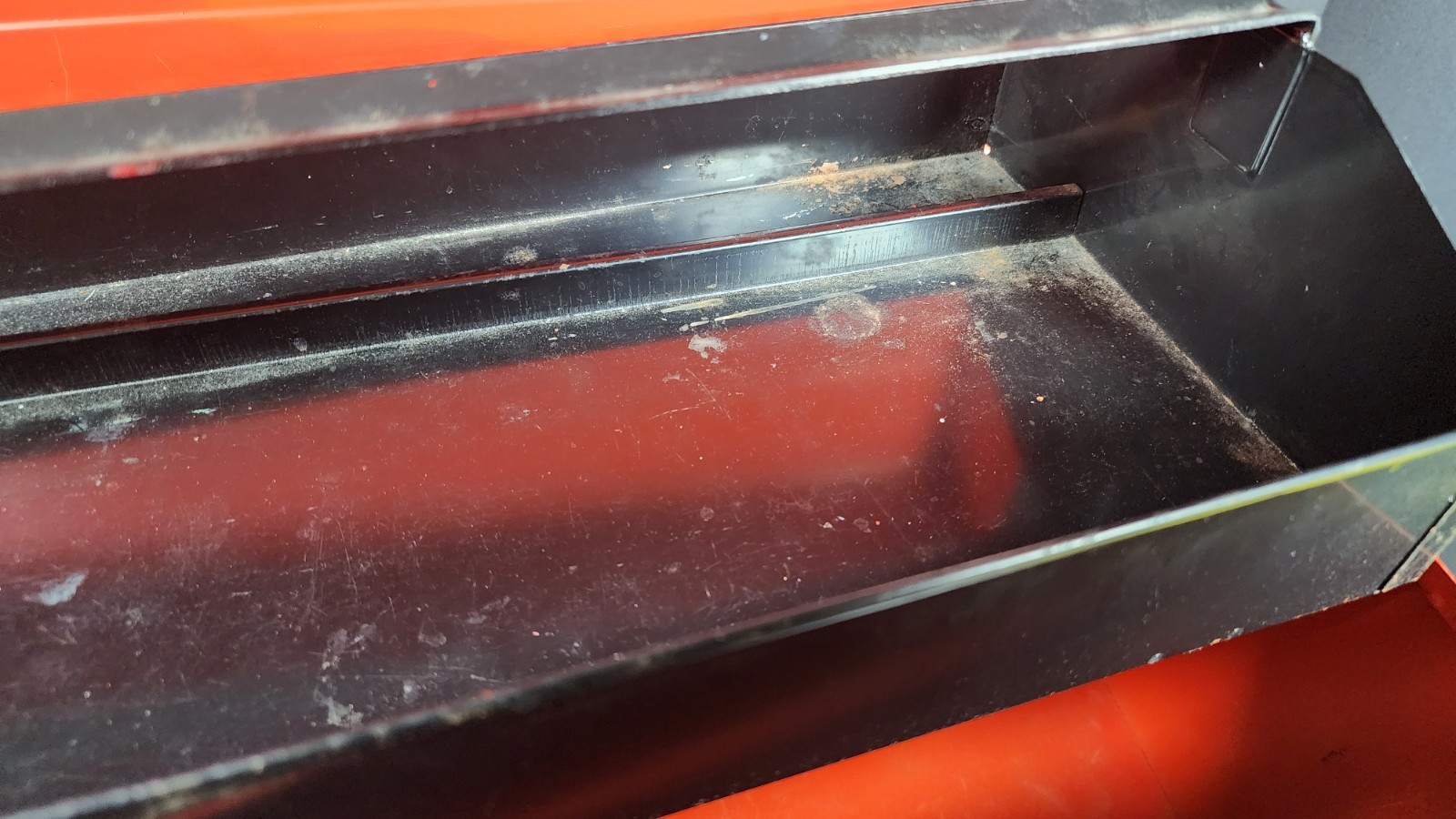 Vintage Mopar Scat Pack Metal Toolbox 1960s-70s Red with Bee Stripe & Insert