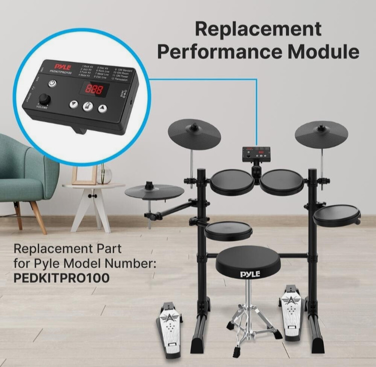 Generic Performance Drum Module Works with PEDKITPRO100
