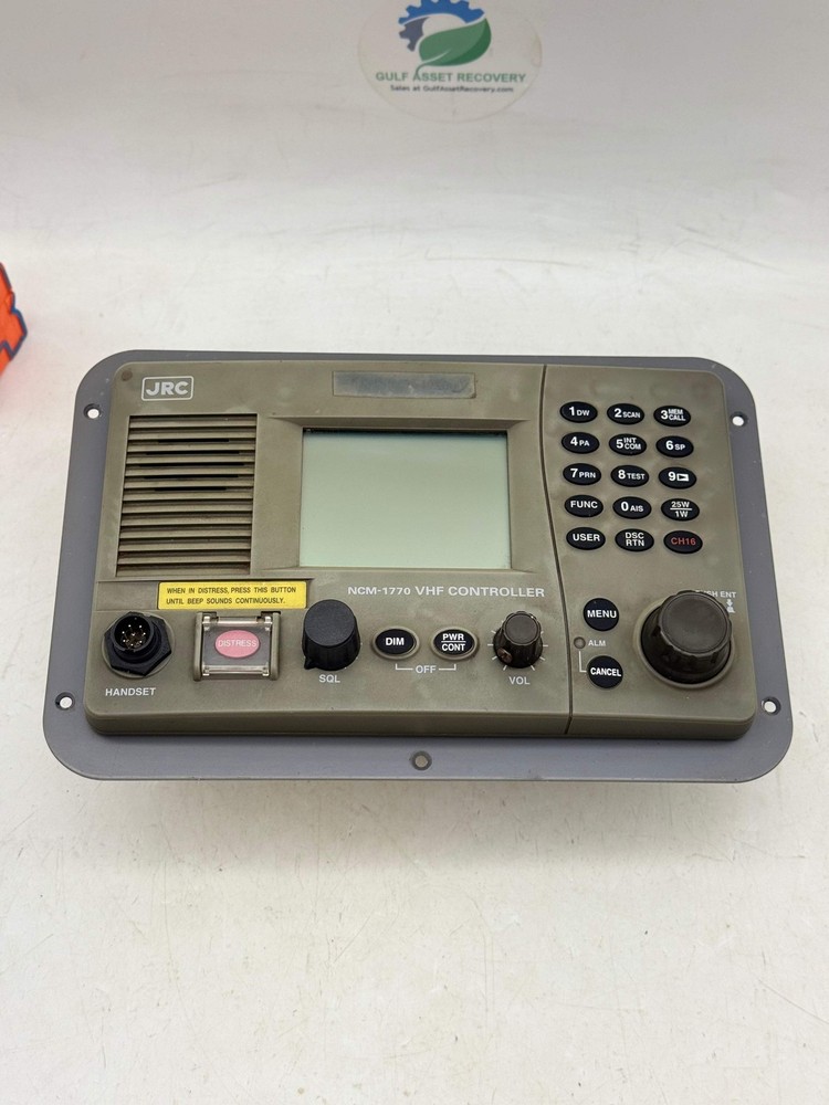 JRC NCM-1770 VHF Controller w/ Flush Mount Bracket (Used)