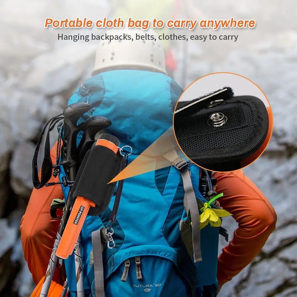 Metal Detector HandHeld Pro Pinpointer Pointer Probe Waterproof Sensitive Tester