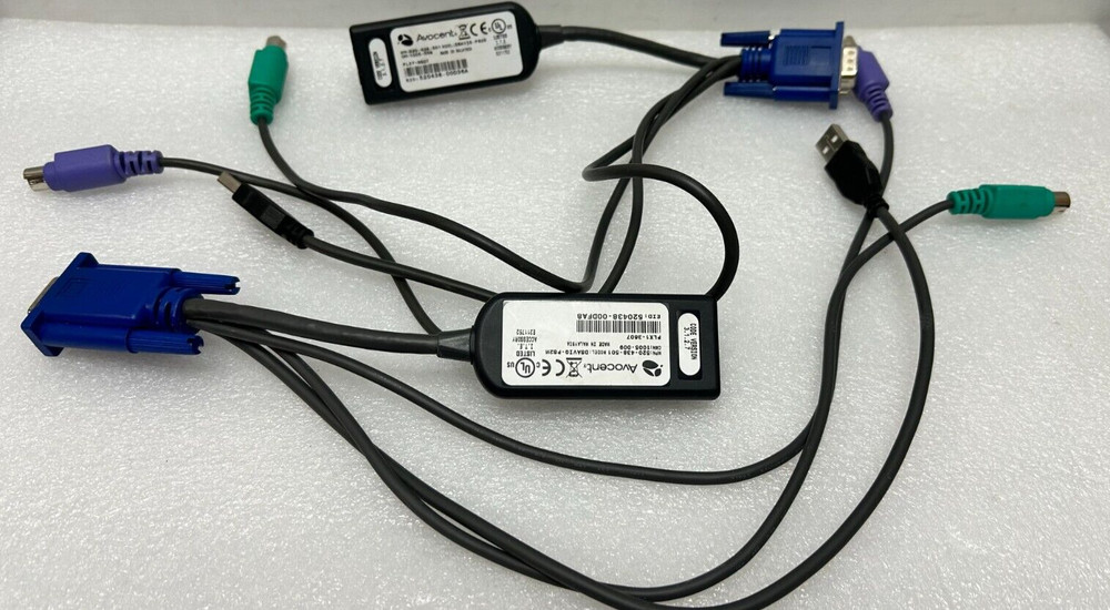 Avocent DSAVIQ-PS2M 520-438-501 E211752 KVM Switch Interface Module Adapter
