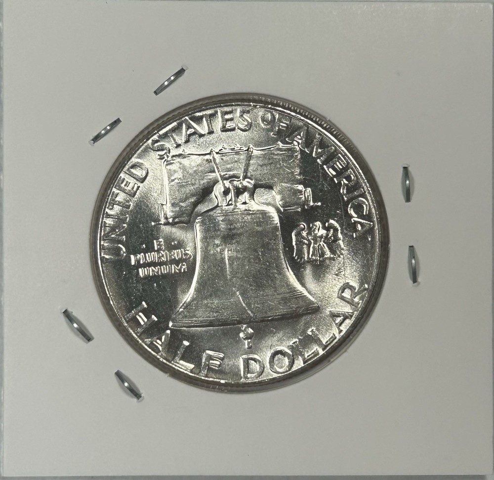 1957 Franklin Half Dollar Coin Uncirculated