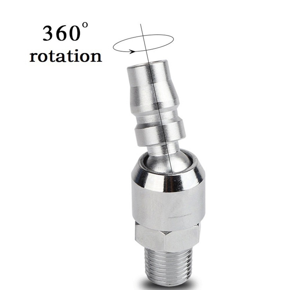 Portable and lightweight quick connector for air compressor accessories
