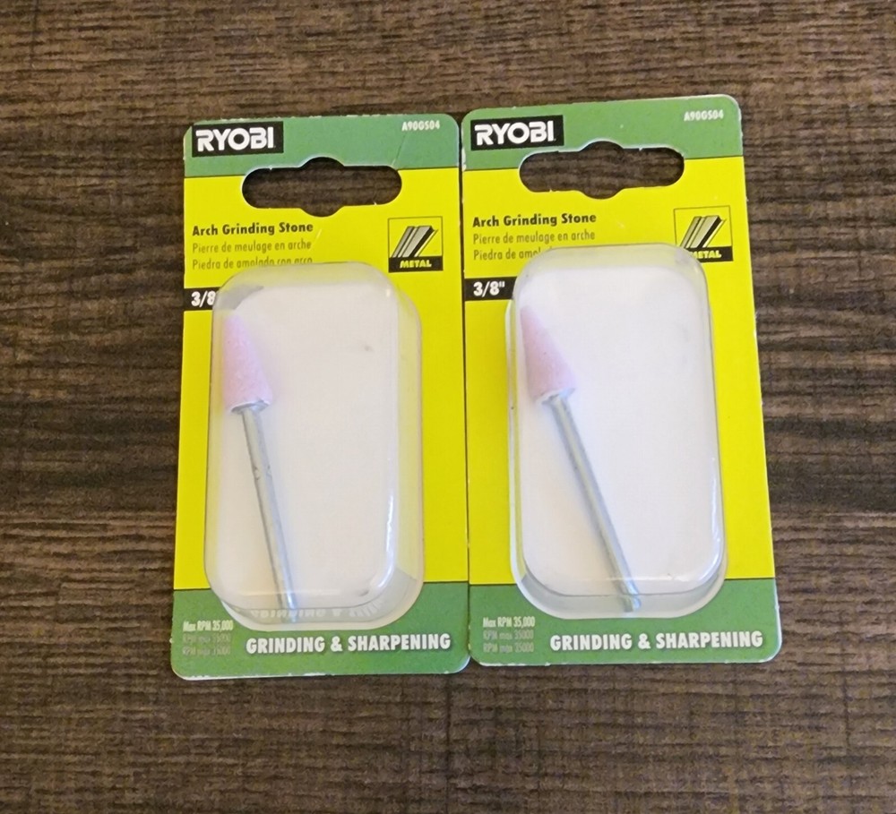 Ryobi Arch Grinding Stone 3/8 2 Pack