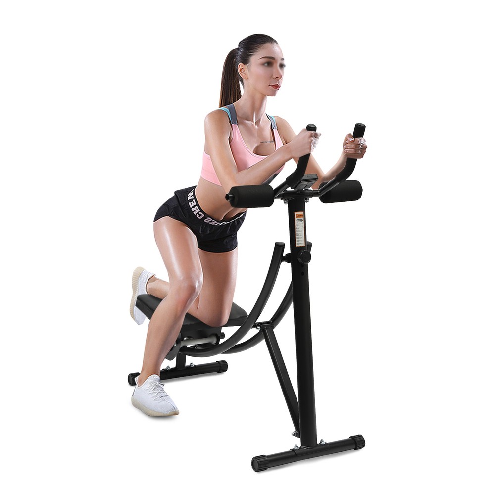 Abdominal Crunch Core Abdominal Workout Ab Trainer Machine Coaster For Home/Gym~