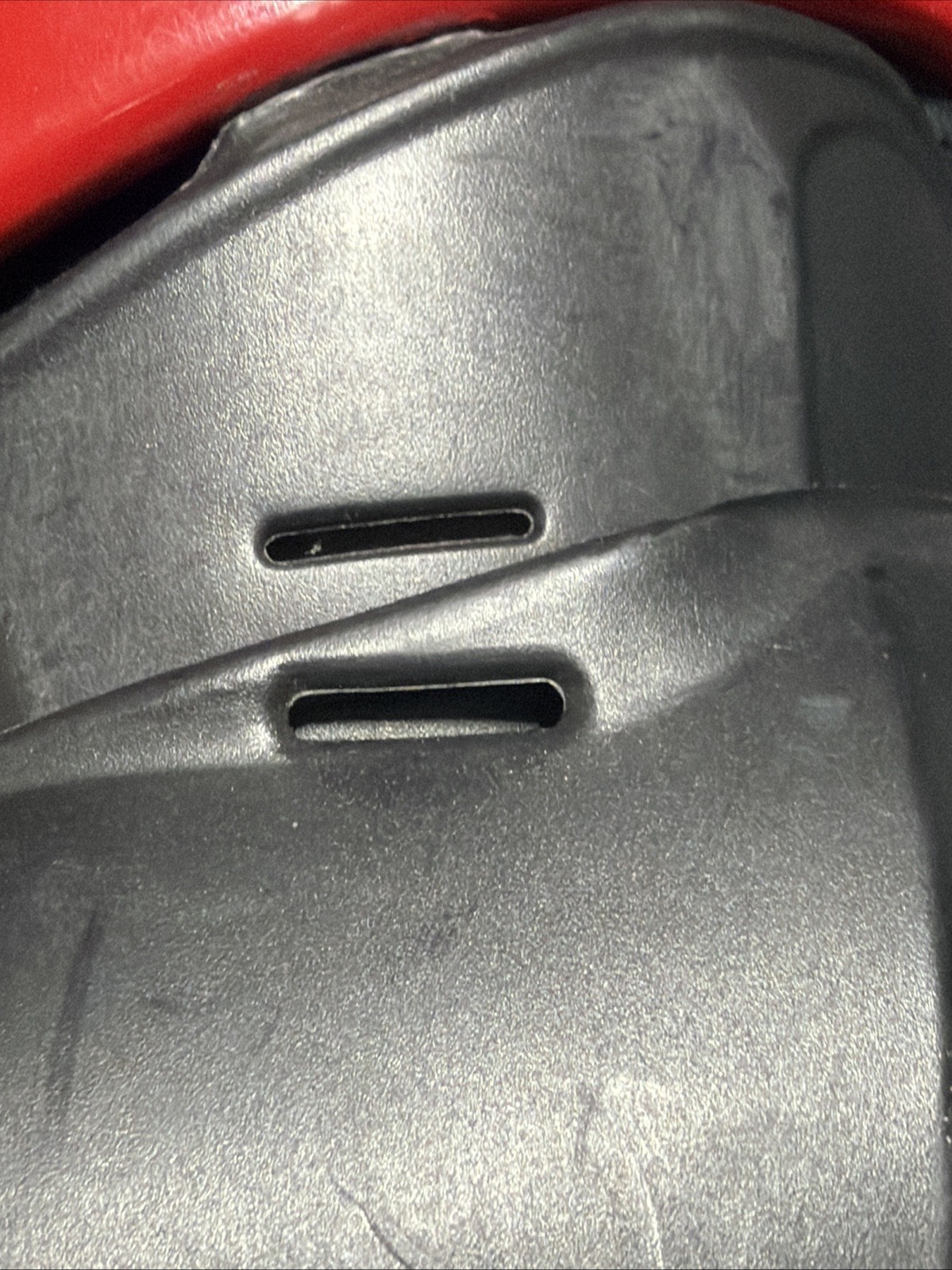 Asterisk Cell Motocross Knee Braces - Pair (Red/Black) - Mens Small Read