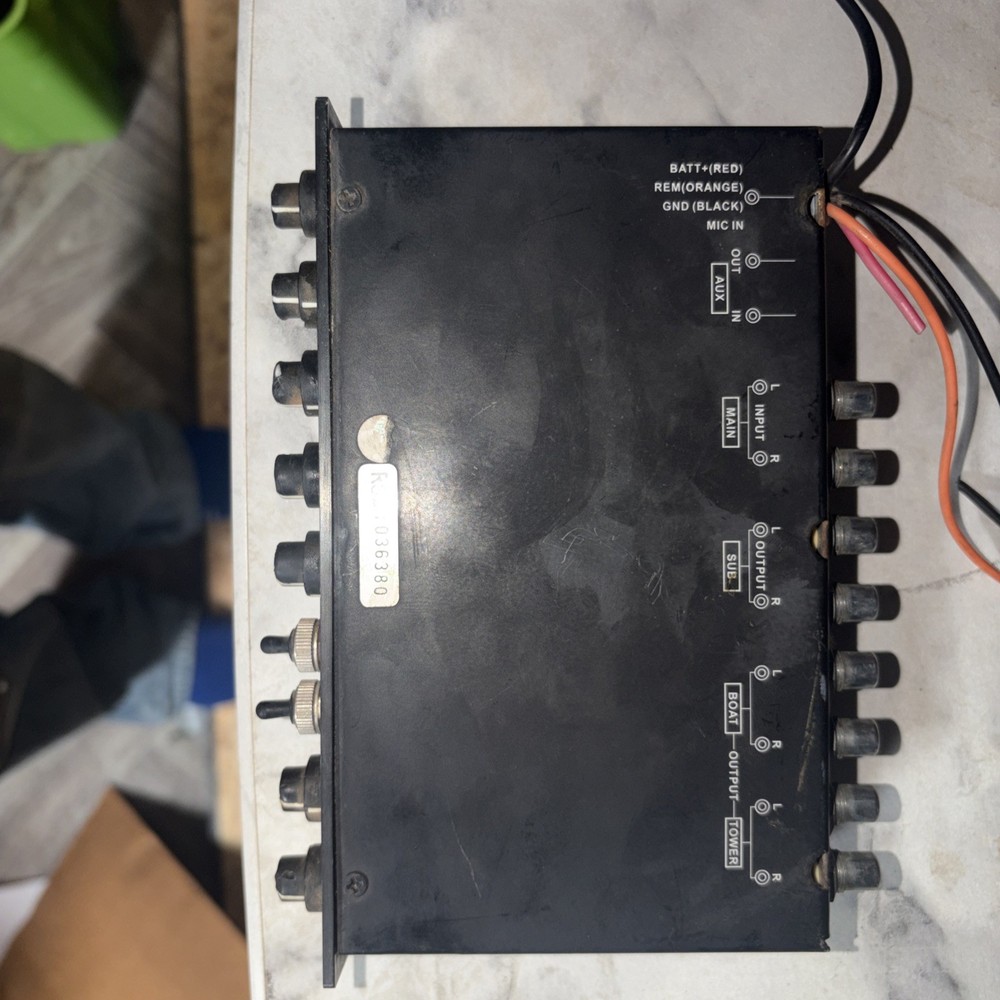 Wet Sounds WS 420 SQ Operation Equalizer