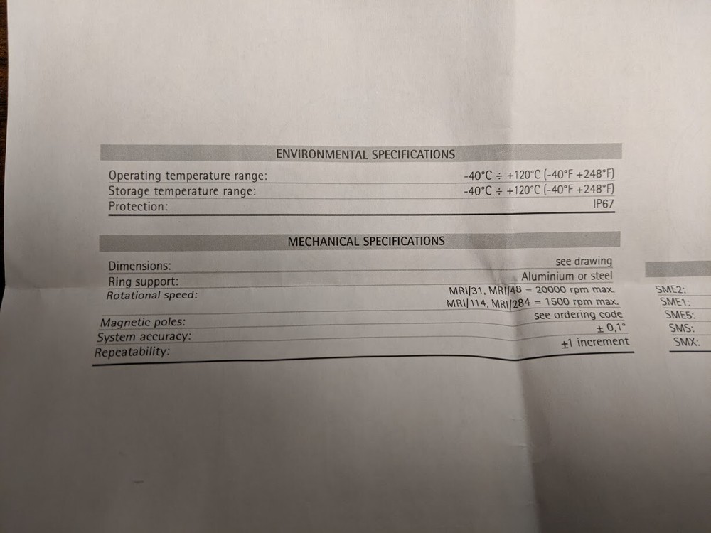 presezzi extrusion s.r.i. MRI/141Z-90-5-120 MAGNETIC ENCODER RING