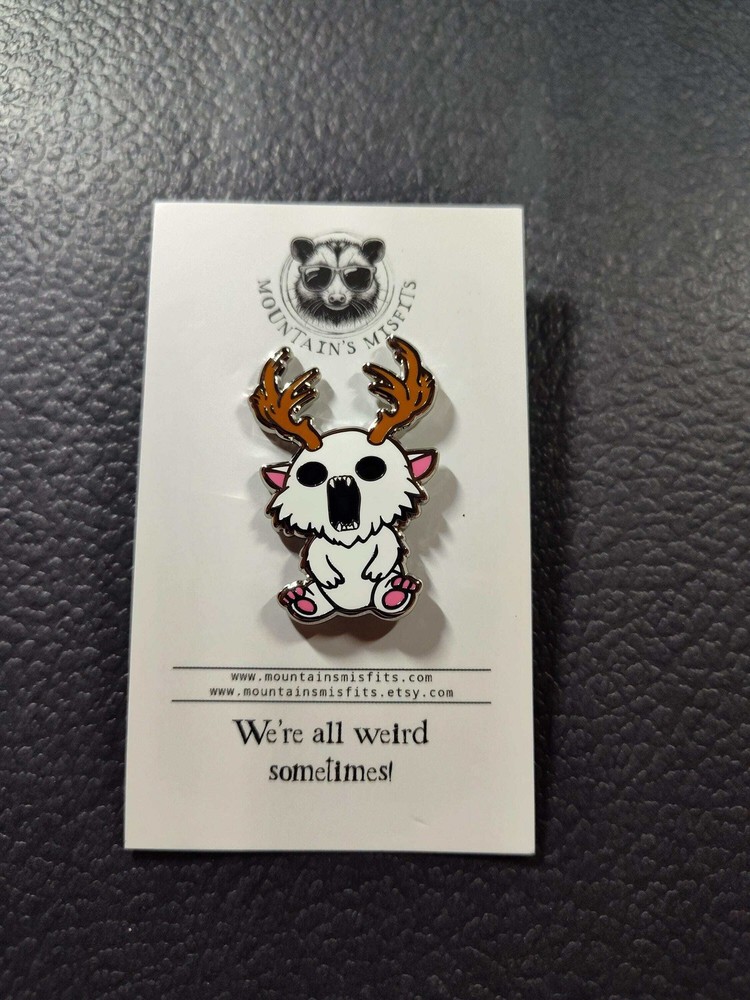Wendigo Enamel Pin - Cryptid Pin