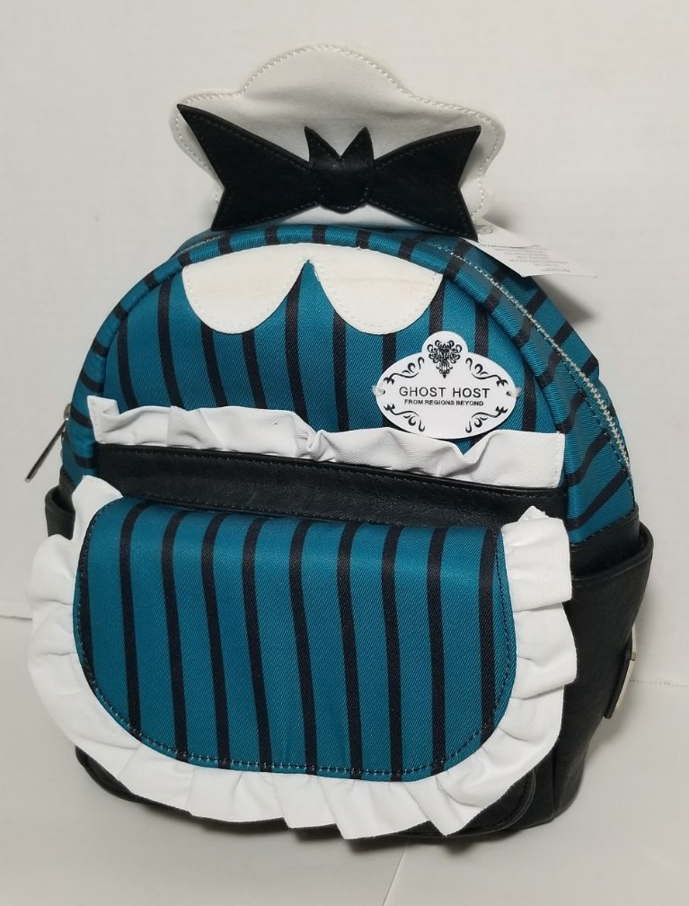 Disney Haunted Mansion Orginal Ghost Host Loungefly Mini Backpack