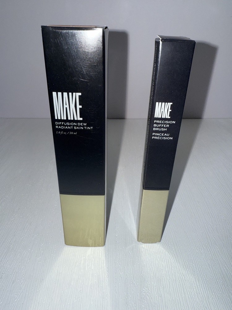 Make beauty Diffusion Blend Bundle Diffusion Skin Tint + Blending Brush Tan 06