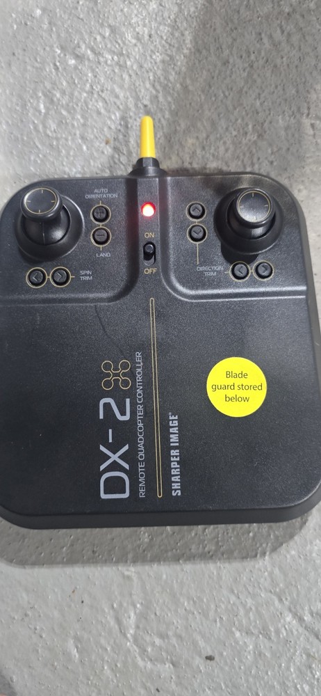 Sharper Image DX-2 Drone Remote Controller Quadcopter RC ~ Remote ONLY ( Works )