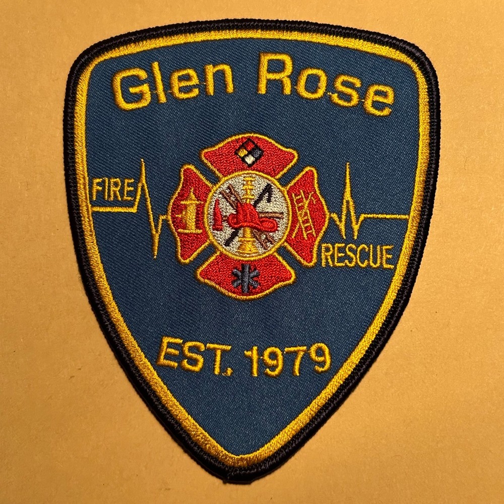 Glen Rose Fire Rescue Est. 1979 Fire patch