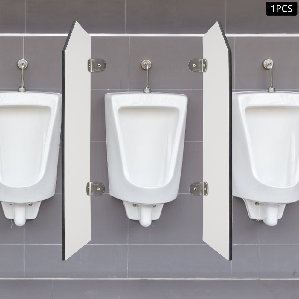 Wall-Mounted Men Urinal Partition Screen, Urinal Partition Divider Screen