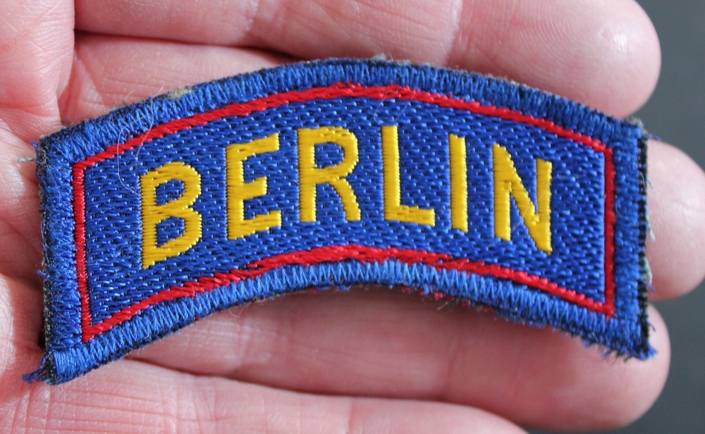 US Post-WWII Berlin Command Brigade Shoulder Patch – German Theater Made