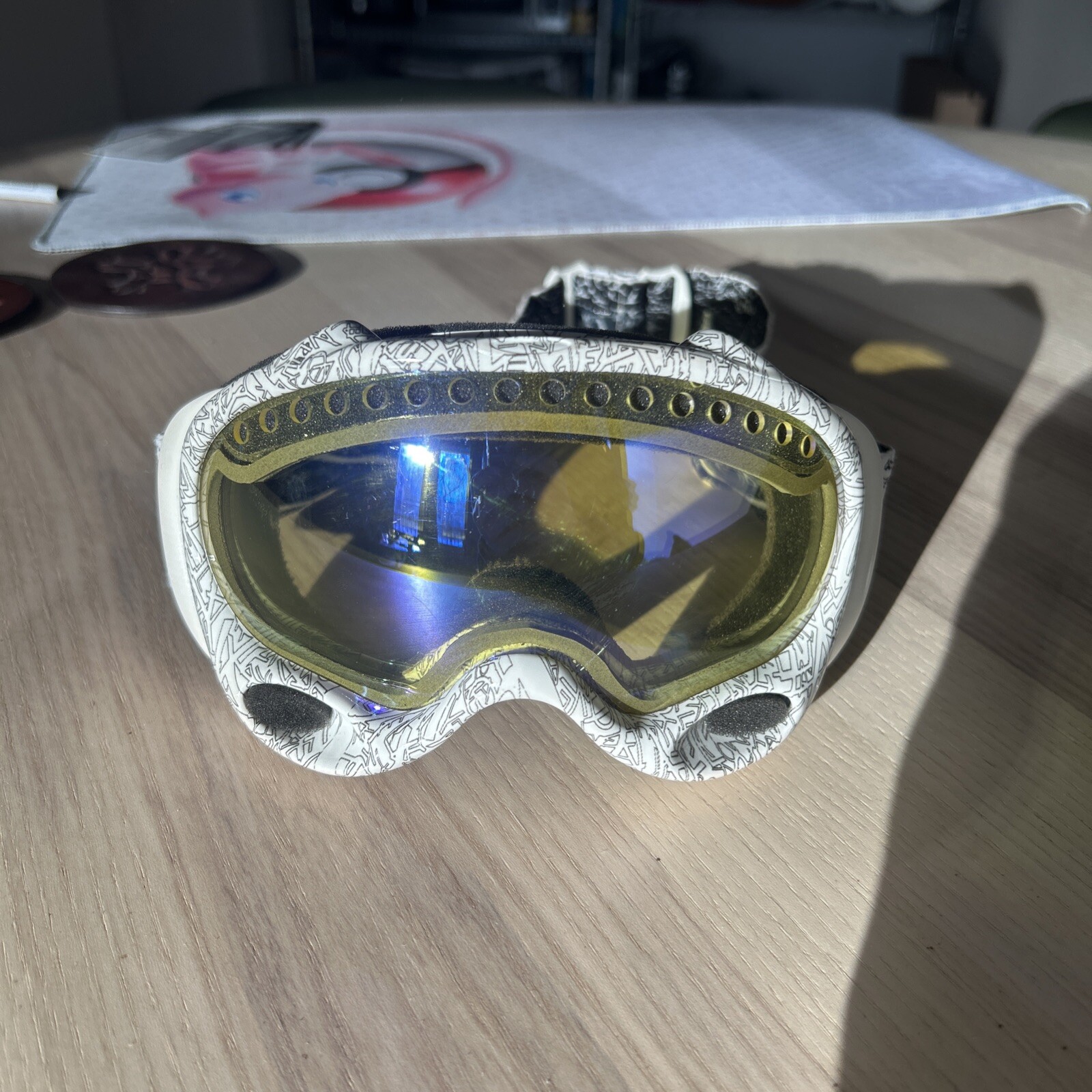 Oakley Crowbar Ski And Snowboard Goggles.